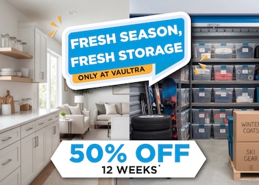 Vaultra Storage Hamilton Promotion